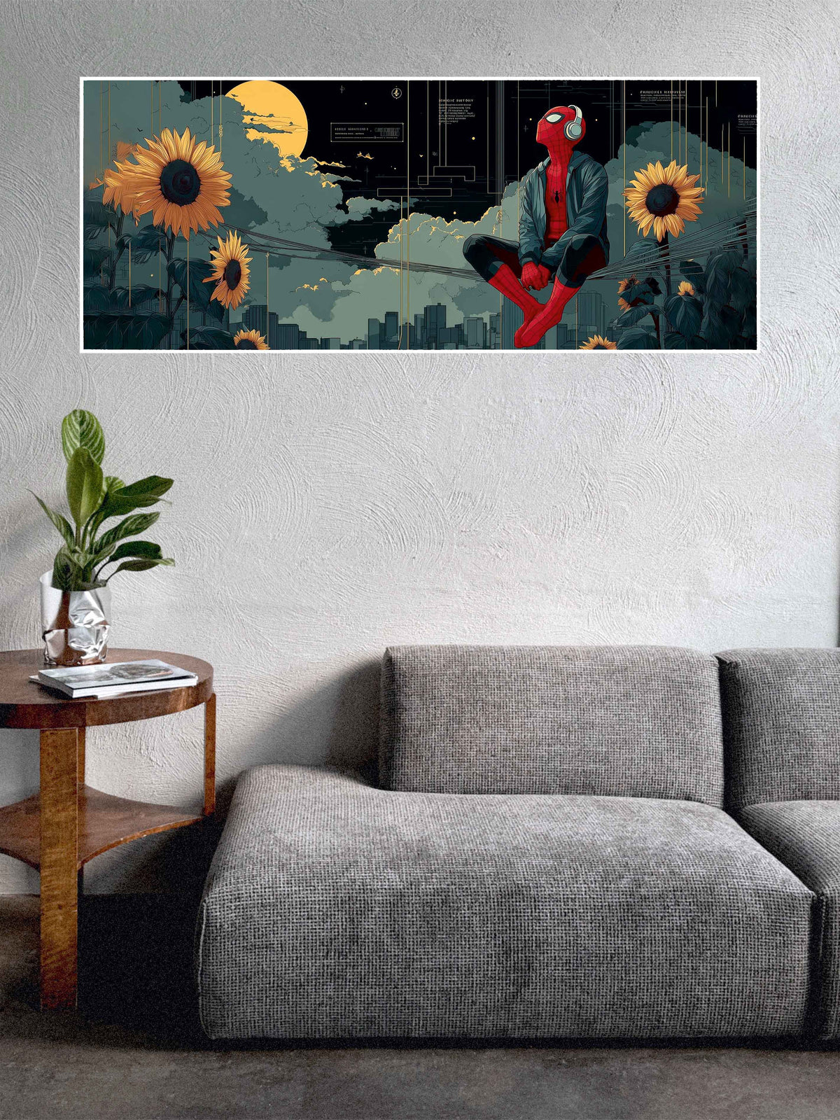 Rest Among Sunflowers | Big Infinity Poster