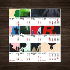 Red Dead Redemption Premium Table Desk Calendar