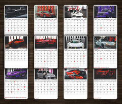 Super fast CAR Premium Table Desk Calendar