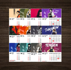 Demon Premium Table Desk Calendar