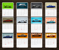 Car Premium Table Desk Calendar