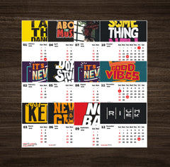 Quotes About Success Premium Table Desk Calendar