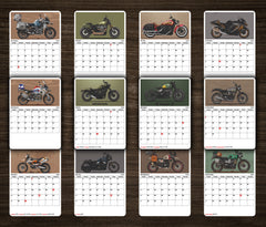 Limitless DREAM BIKE Premium Table Desk Calendar