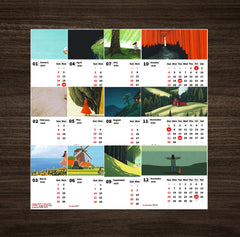 Nature View Premium Table Desk Calendar