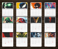 ANIME MAN Premium Table Desk Calendar