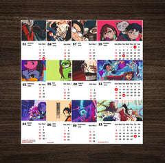 Dan da dan ANIME Premium Table Desk Calendar