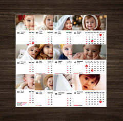 Cute Little Baby Premium Table Desk Calendar