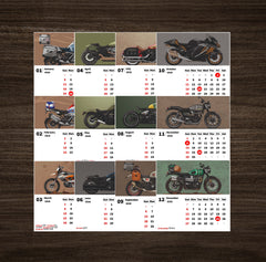 Limitless DREAM BIKE Premium Table Desk Calendar