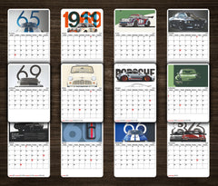 Shelby Mustang Premium Table Desk Calendar