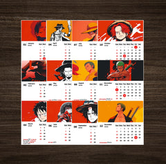 Monkey D.Luffy Premium Table Desk Calendar