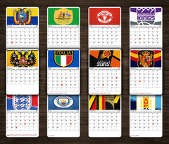 Football team Premium Table Desk Calendar