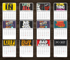 Quotes About Success Premium Table Desk Calendar