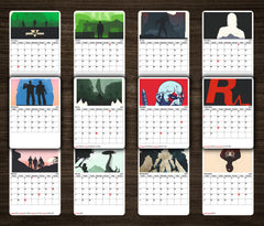 Red Dead Redemption Premium Table Desk Calendar