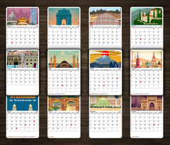 DREAM City Premium Table Desk Calendar