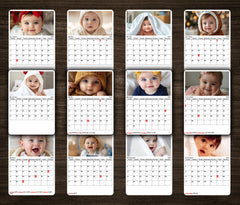 Cute Little Baby Premium Table Desk Calendar