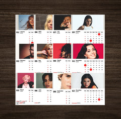 POP Singers Premium Table Desk Calendar