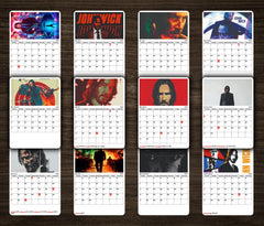 John Wick Premium Table Desk Calendar