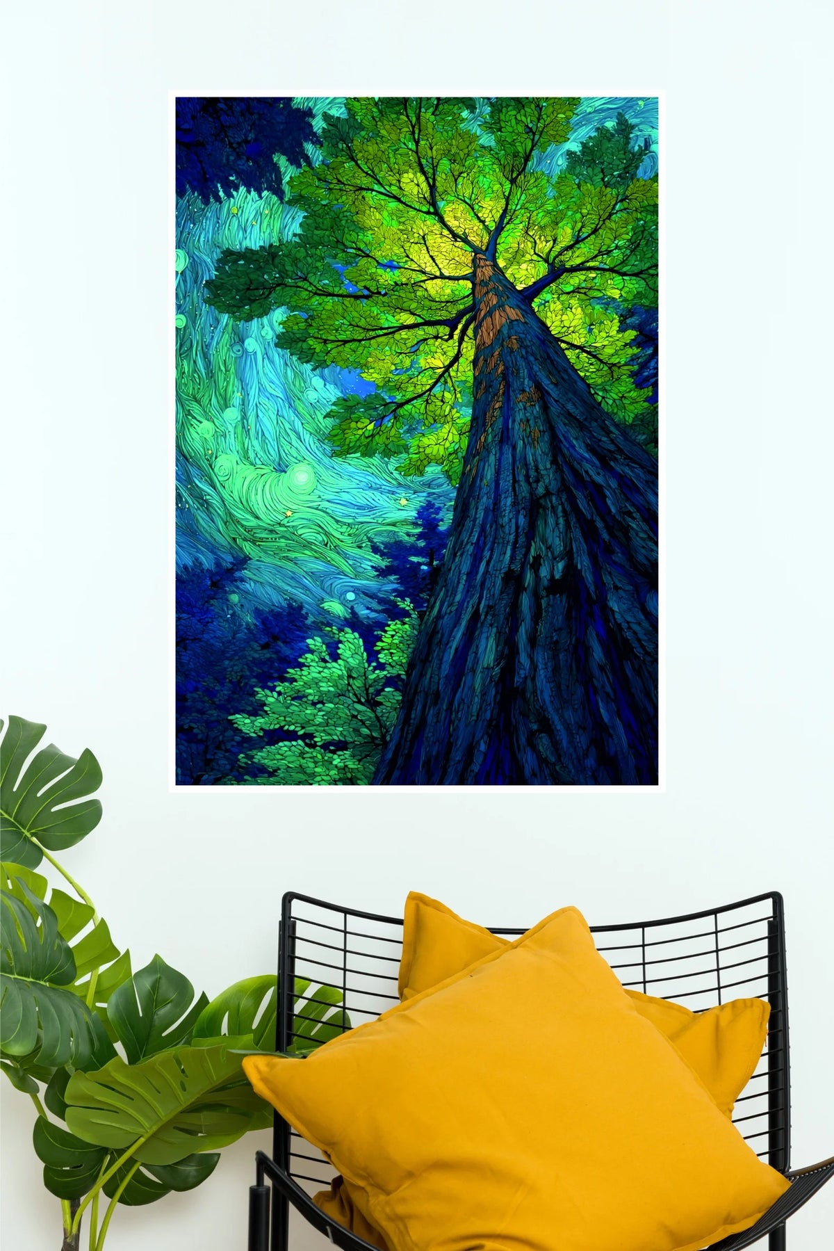 Extraordinary Tree of Life Poster | Magical Green Forest Nature Wall Art  (Art Posters)