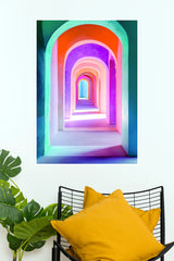 Rainbow Archway Dream Poster | Colorful Aesthetic Wall Decor  (Art Posters)
