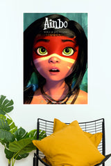 Ainbo Spirit of the Amazon Movie Poster | Animated Adventure Wall Art (Animated Movie Posters)
