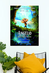 Angelo Mysterious Forest Adventure Poster | Animated Movie Wall Art  (Animated Movie Posters)