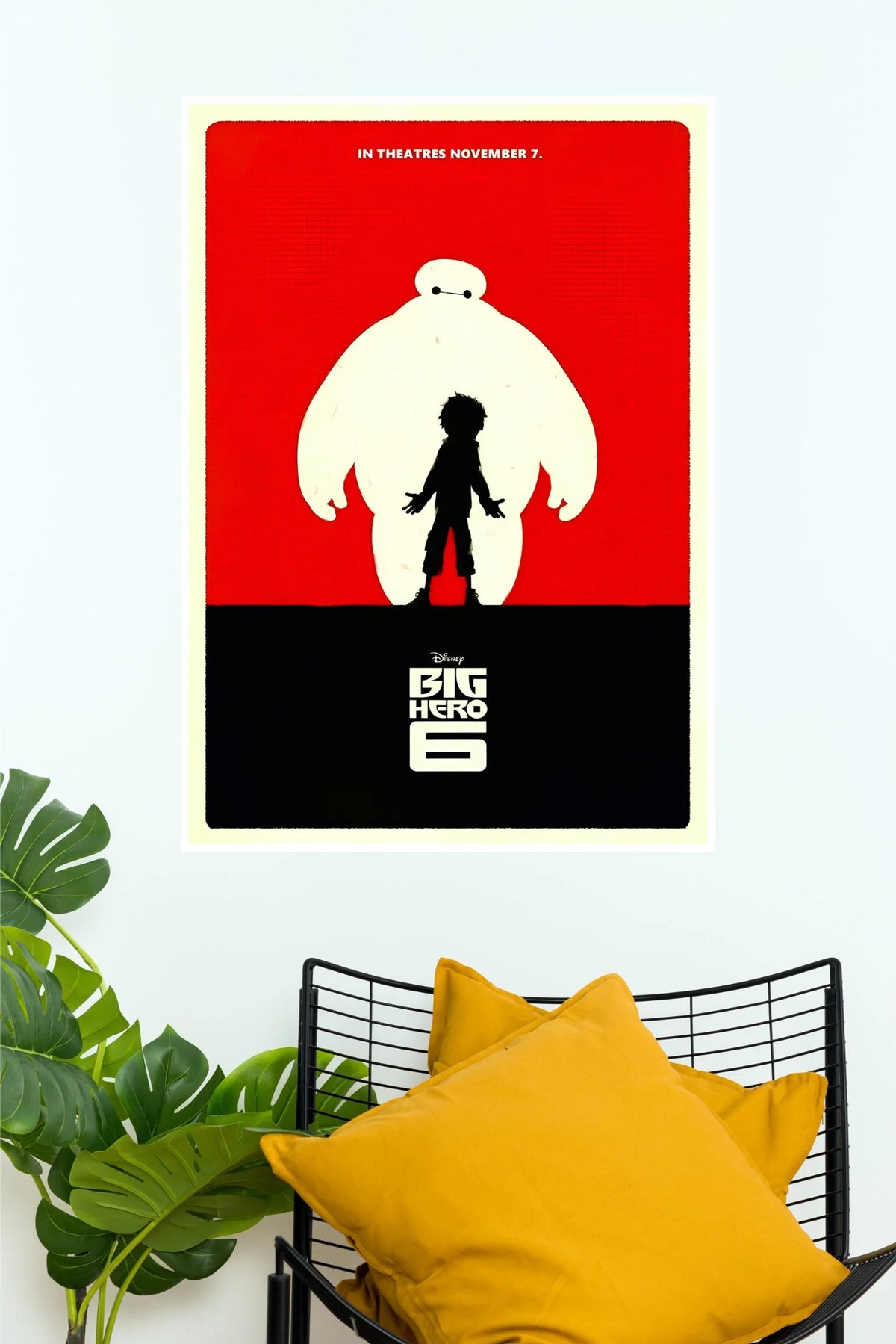 Big Hero Baymax & Hiro Disney Poster | Superhero Movie Wall Art (Animated Movie Posters)