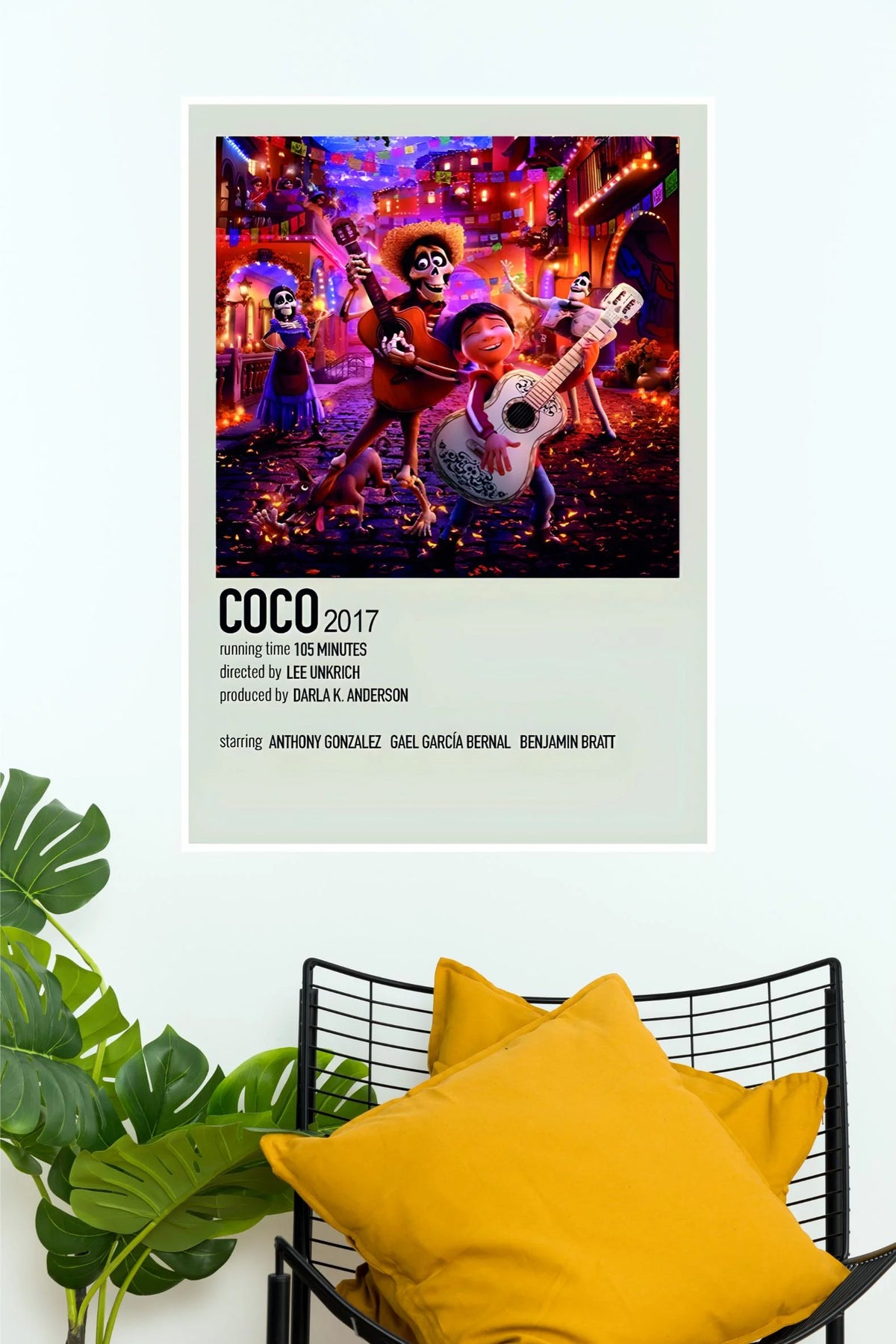 Coco Musical Adventure Movie Poster | Disney Pixar Animated Wall Art  (Animated Movie Posters)