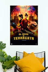 The Kingdom of Terracotta Animated Movie Poster | Fantasy Adventure Wall Art (Animated Movie Posters)