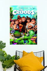 The Croods Movie Poster | DreamWorks Animated Family Adventure Wall Art  (Animated Movie Posters)