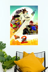 The Bad Guys Heist Heroes Animated Movie Poster | DreamWorks Action Adventure Wall Art  (Animated Movie Posters)