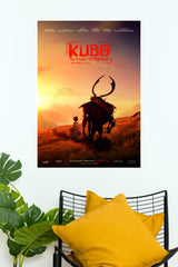 Kubo and the Two Strings Sunset Adventure Movie Poster | Japanese Fantasy Animated Wall Art  (Animated Movie Posters)