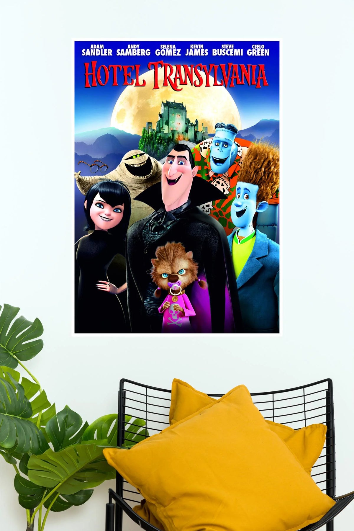 Hotel Transylvania Monster Comedy Animated Movie Wall Poster  (Animated Movie Posters)