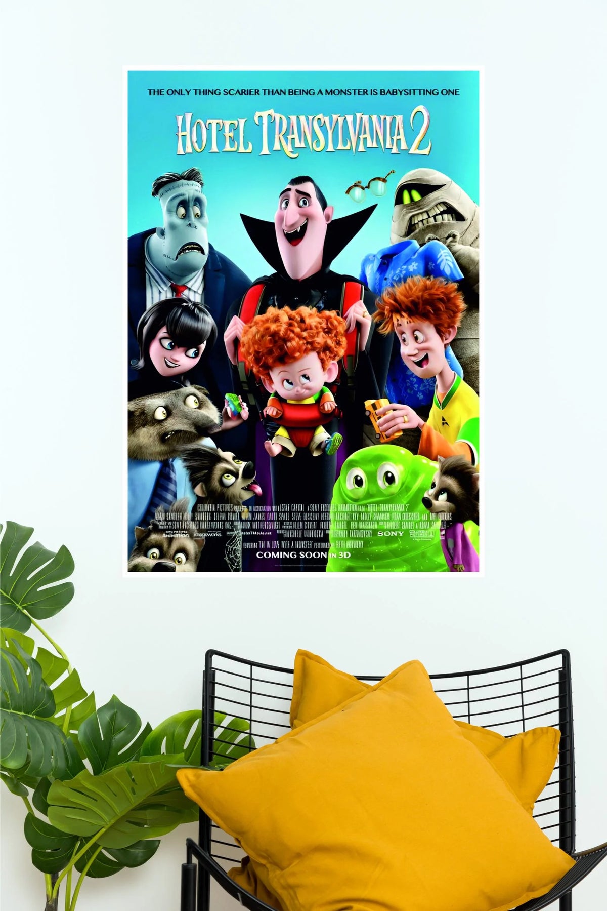 Hotel Transylvania Monster Family Comedy Animated Movie Wall Poster (Animated Movie Posters)