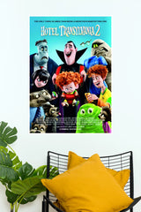 Hotel Transylvania Monster Family Comedy Animated Movie Wall Poster (Animated Movie Posters)