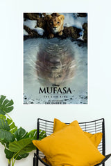 Disney Mufasa The Lion King Inspirational Movie Wall Poster  (Animated Movie Posters)