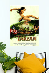 Disney Tarzan Jungle Adventure Movie Wall Poster  (Animated Movie Posters)