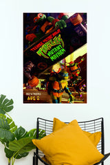 Teenage Mutant Ninja Turtles Mutant Mayhem Wall Poster (Animated Movie Posters)