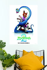 Zootopia Disney Animated Movie Wall Poster  (Animated Movie Posters)