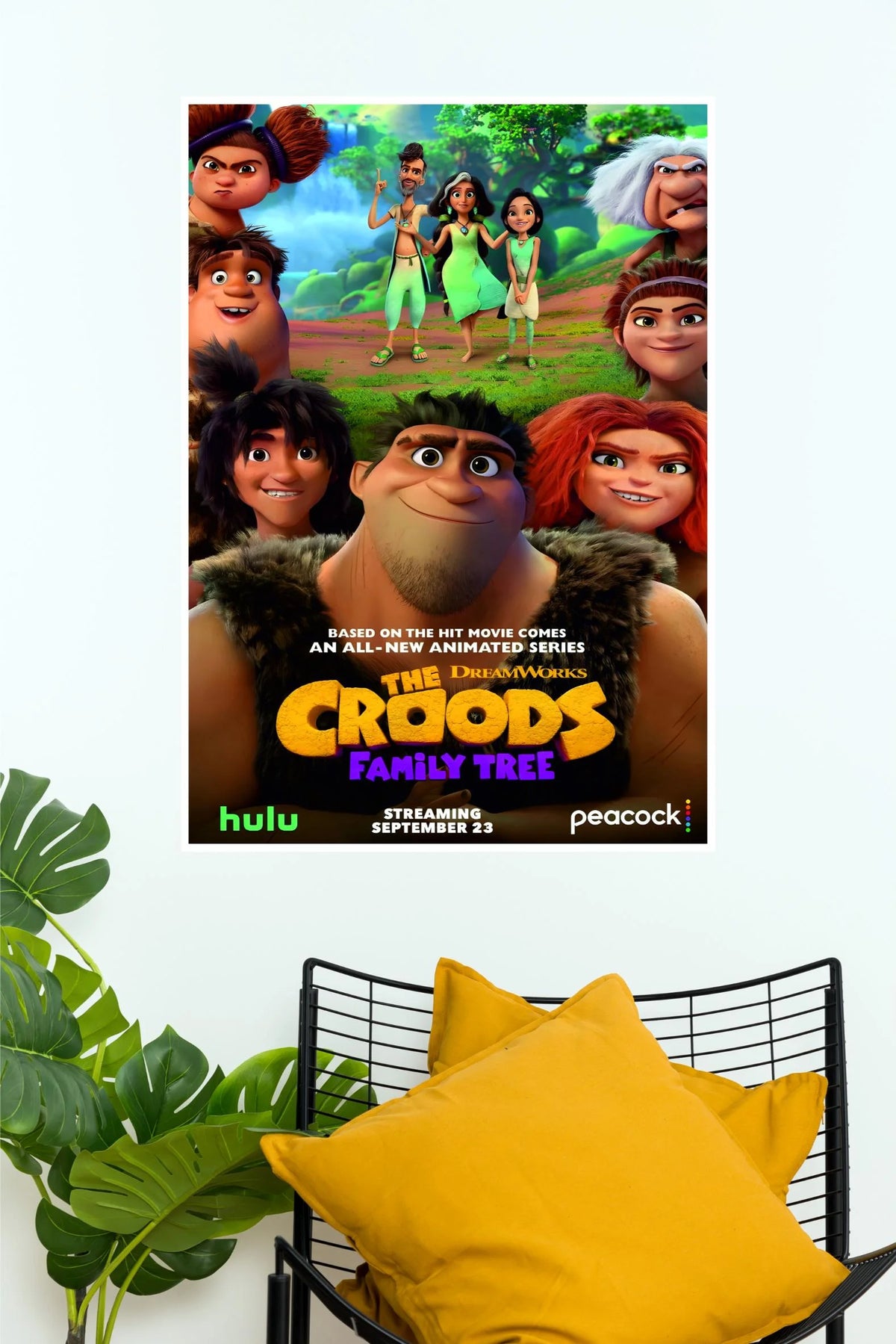 The Croods Family Tree Animated Movie Wall Poster (Animated Movie Posters)