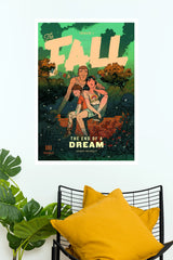 The Fall The End of a Dream Vintage Comic Art Wall Poster  (Animated Movie Posters)