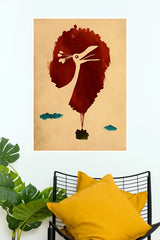 Up Movie Inspired Minimalist Balloon House Wall Poster | Vintage Animated Movie Wall Art   (Animated Movie Posters)