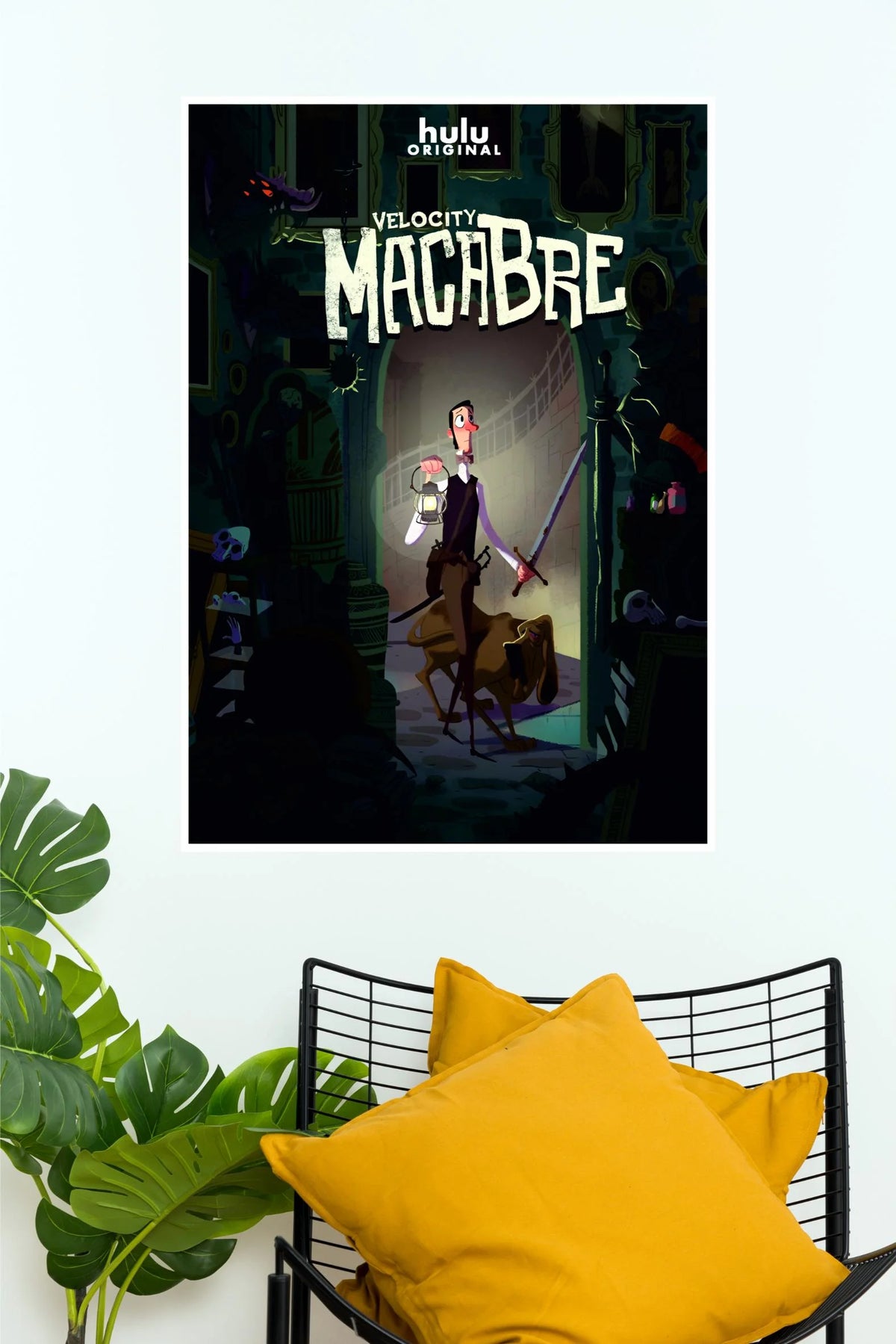 Velocity Macabre Animated Horror Adventure Wall Poster | Dark Gothic Cartoon Wall Art  (Animated Movie Posters)