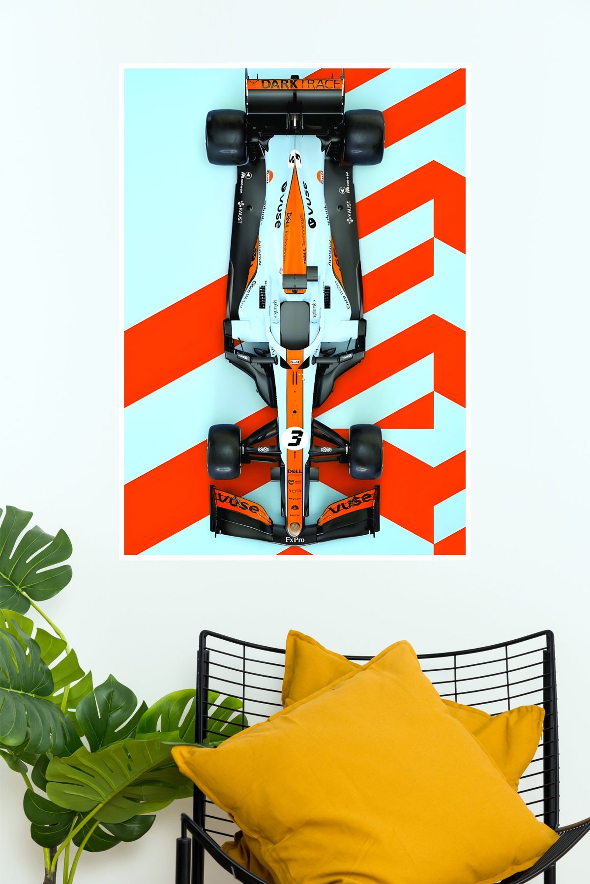 McLaren Racing Papaya Speed Edition Wall Poster   (Formula Poster)