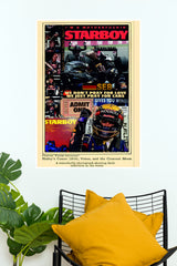 Sebastian Vettel Starboy Racing Legend Wall Poster  (Formula Poster)