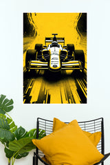 The Racing Icon Formula Racing Wall Poster (Formula Poster)