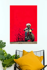 Kaneki Ken Ghoul Rider Motorcycle Anime Wall Poster   (Anime Posters)