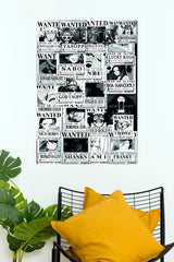 One Piece Wanted Bounty Collection Wall Poster  (Anime Posters)