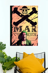 Roronoa Zoro Straw Hat Pirates Legacy Wall Poster  (Anime Posters)