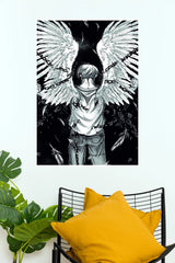 Broken Chains Angel Wings of Freedom Wall Poster (Anime Posters)