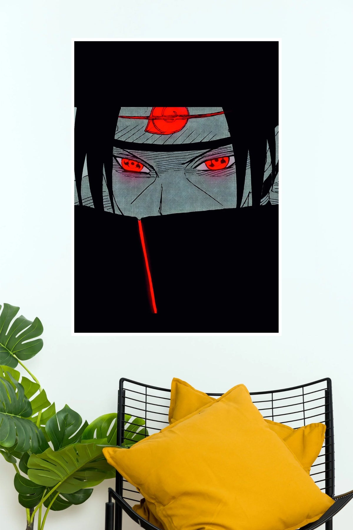 Itachi Uchiha Eternal Sharingan Eyes  (Anime Posters)